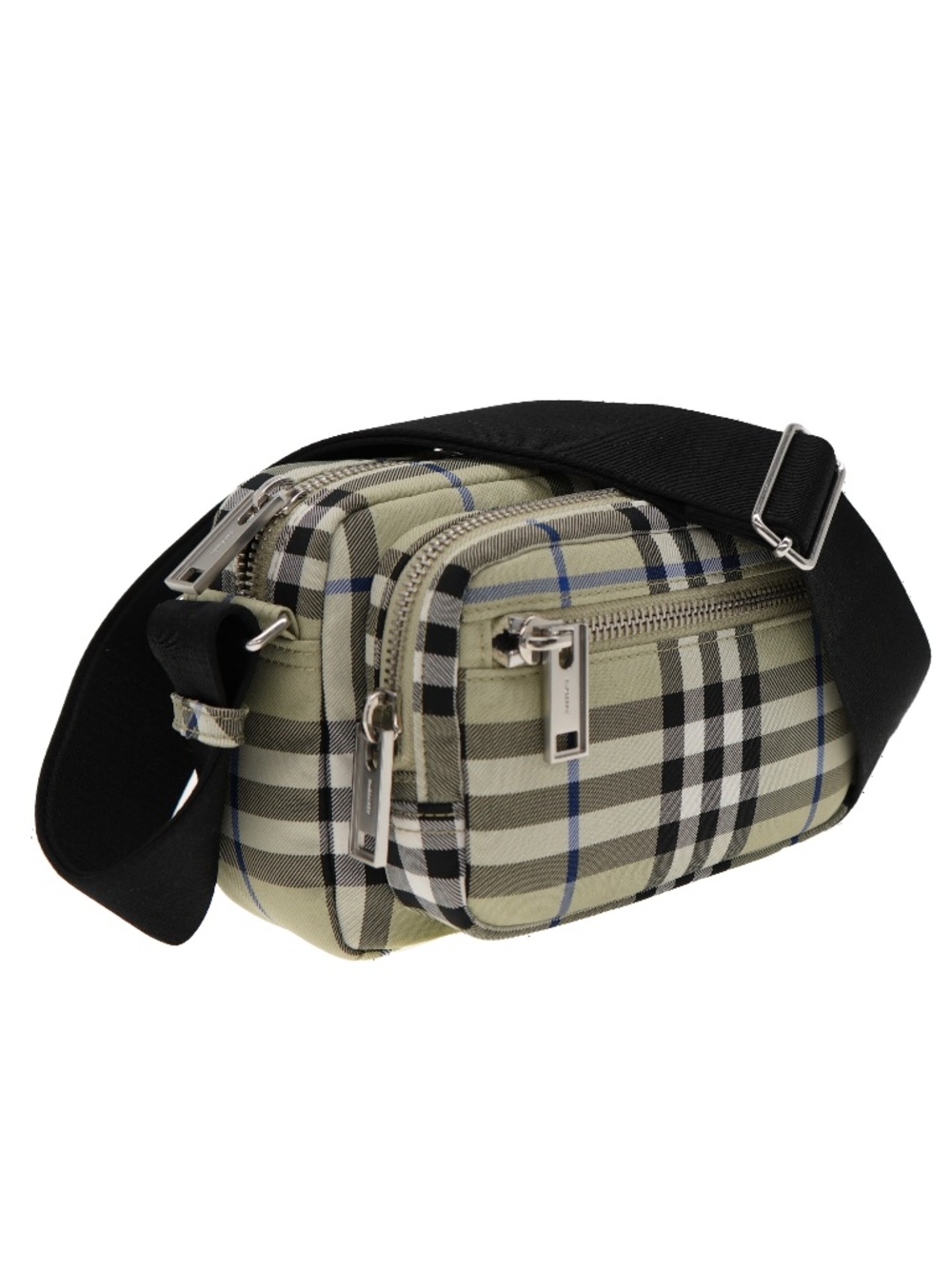 Burberry Warner Camera Crossbody Bag Lichen IP Check New